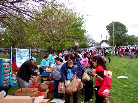 One of FHL Food Pantries near downtown Indy